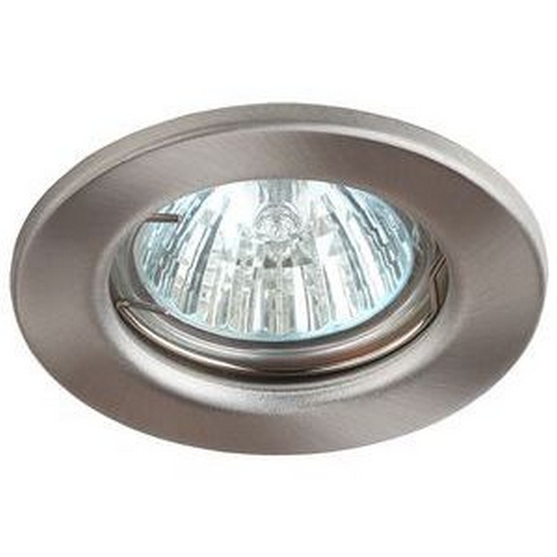 св-к встр. ЭРА ST1 SN штампов. MR16 50вт сатин никель