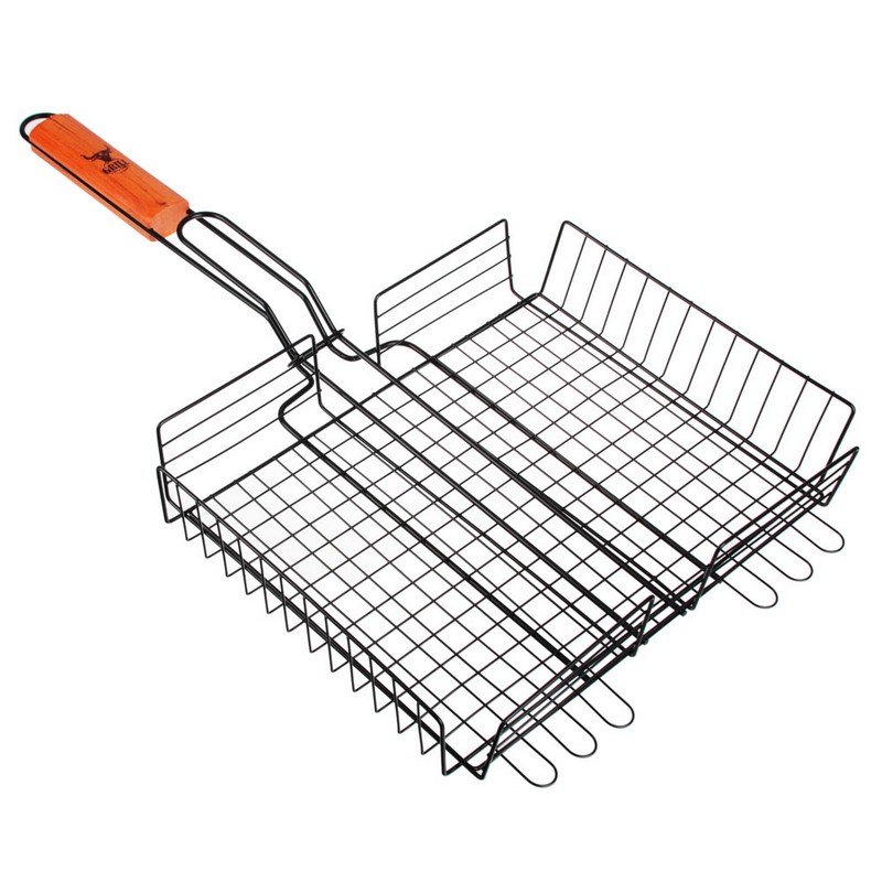 Решетка-гриль глубокая 30х24х6см антипригар.покр GRILLBOOM 104-024