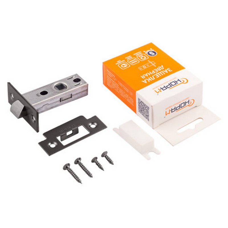 Защелка дверная "Н-М" С-45 (графит)