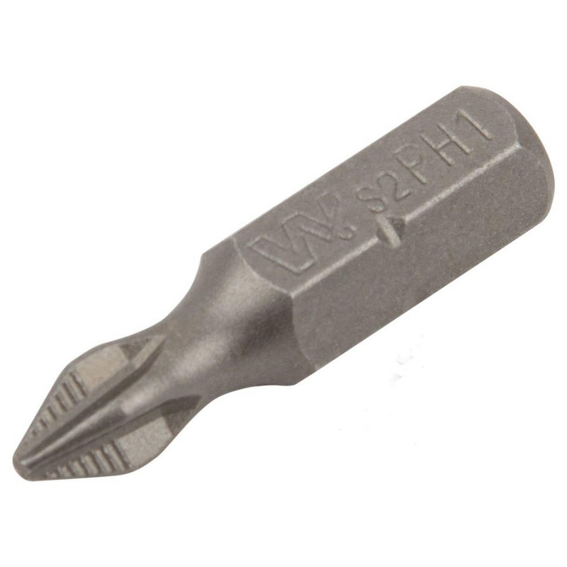 Бита PH1, 25мм (2шт) S2 WP Профи