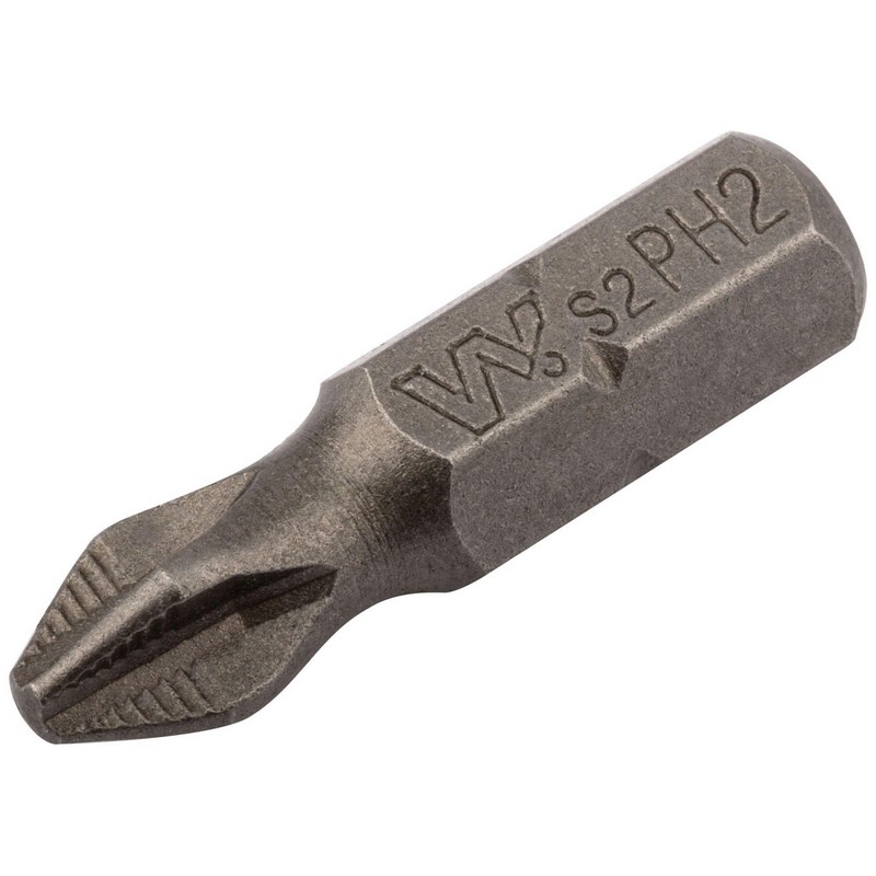 Бита PH2, 25мм (2шт) S2 WP Профи (10)