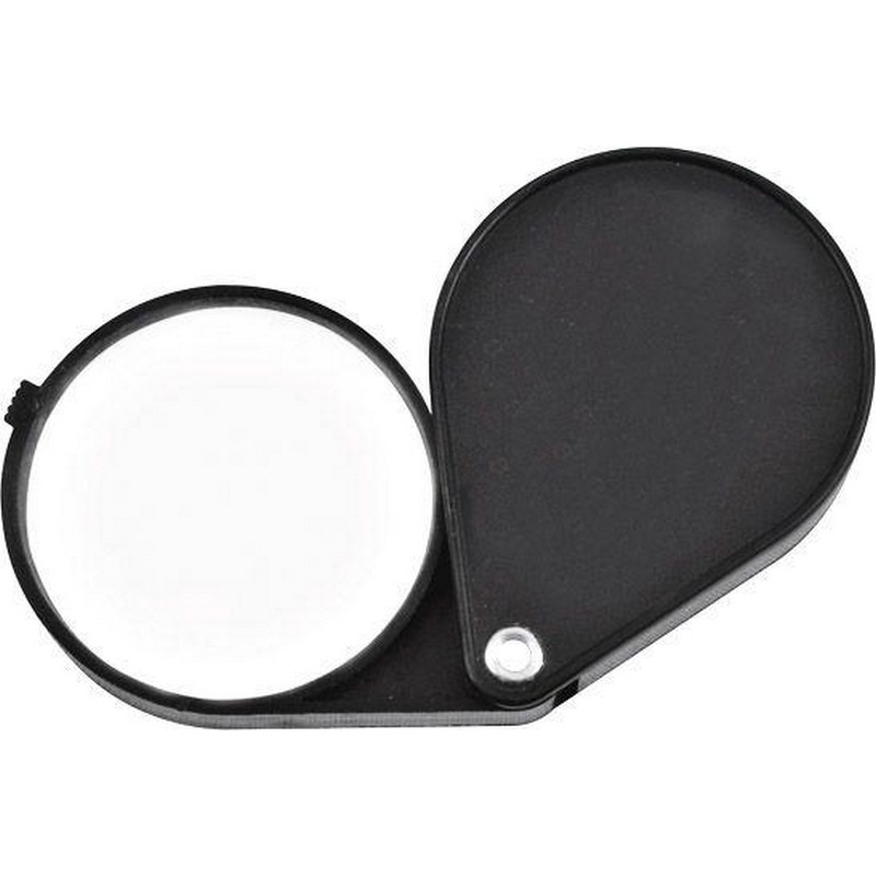 Лупа складная 50мм 6х пластик.футляр