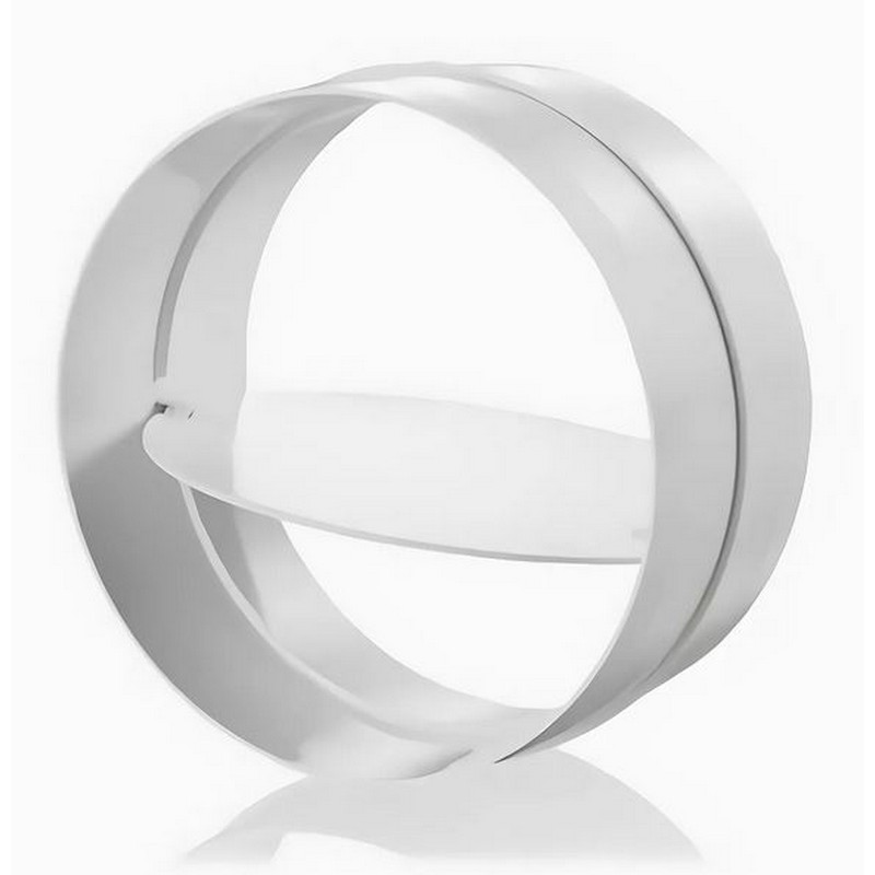 Соединитель для круглого канала с клапаном (100мм)