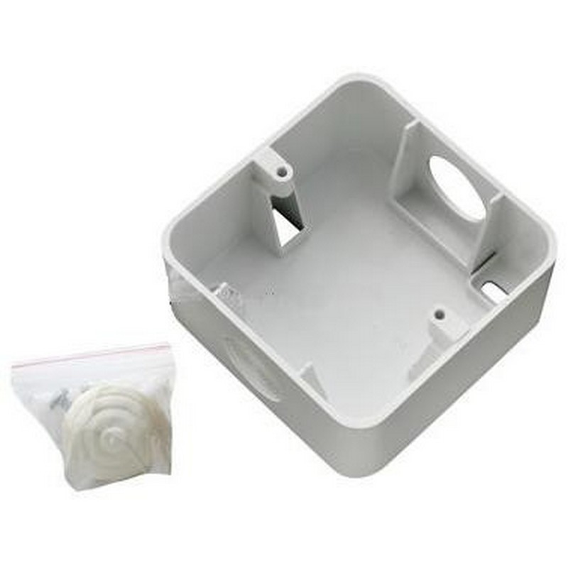 Коробка о/у 80х80х40 Белая MAKEL Mimoza 10010