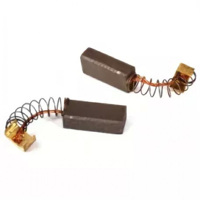 Щётки графит. (5х8х17) пружина,пятак-уши (П710 BUR101/102 BPR240/241 Интерскол) 579