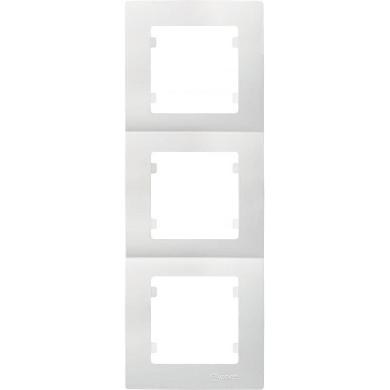 Рамка 3-мест. верт. бел. MAKEL Lillium Natural Kare 32001708