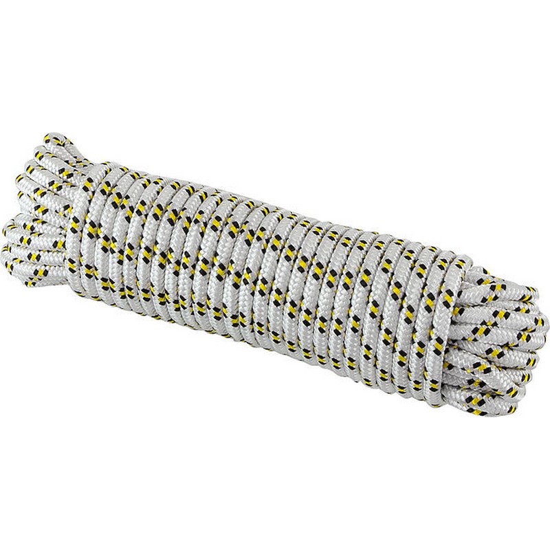 Шнур полипр. плетеный цветной 8мм