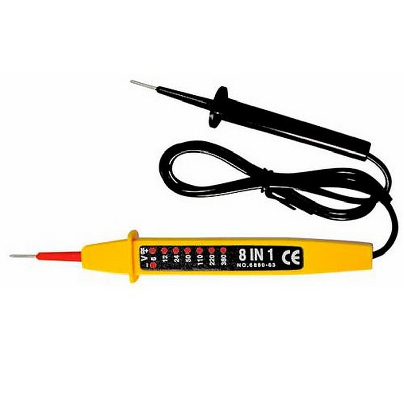 Тестер напряжения 6-380в (8 в 1) 6890-63