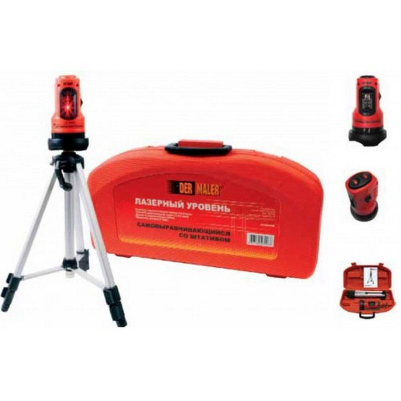 Уровень лазерный NUMBER ONE SL360-2, 16-лучей Зелен. 20м 3мм/м, 2-акк. штатив пульт очки кейс