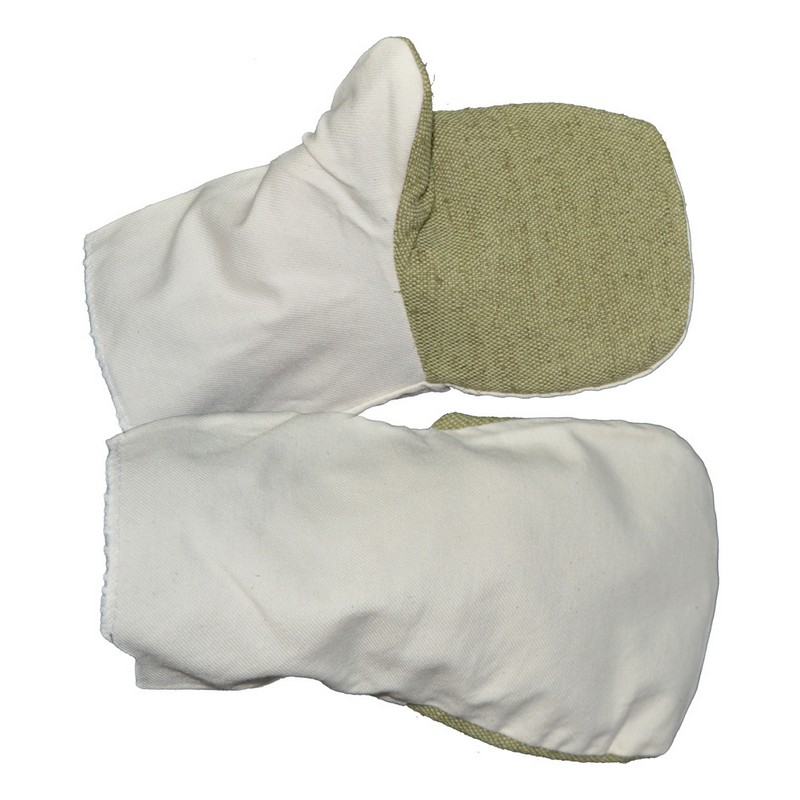 Рукавицы Х/Б с брезен.наладонником утепленные