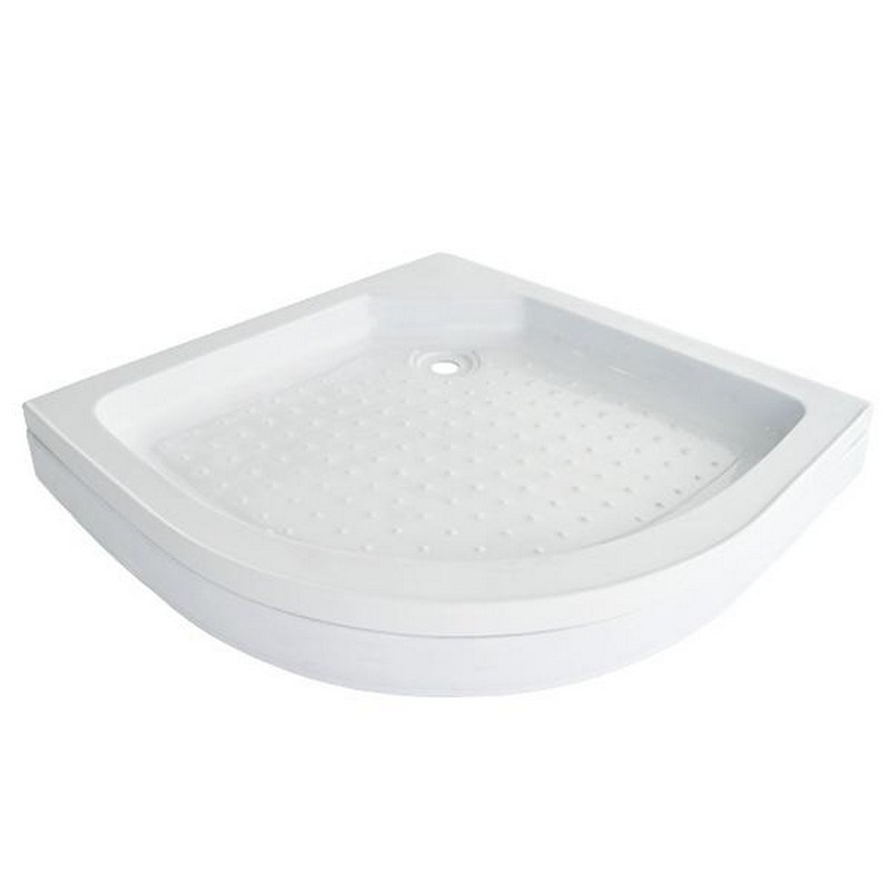 Душевой поддон 80*80 полукруглый