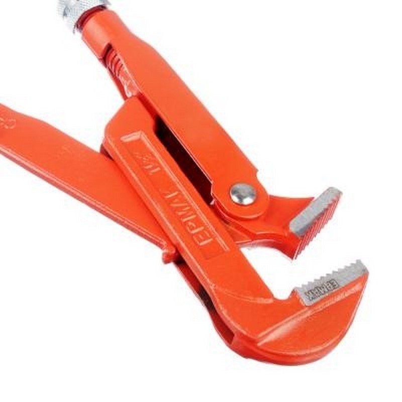 Ключ трубный рычажный 1 1/2" прямые губы ЕРМАК 655-011