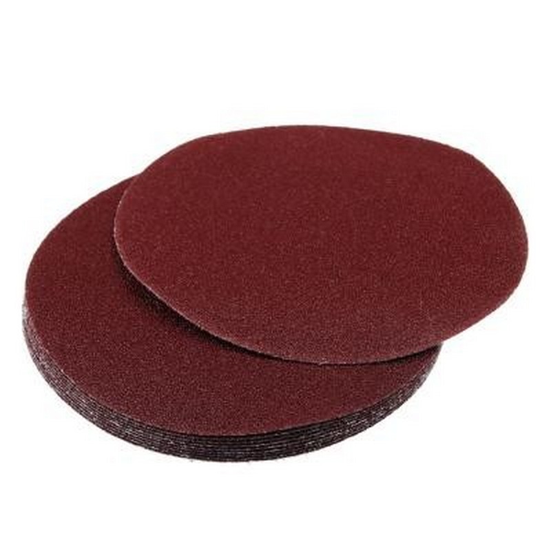 Круги шлиф. на липучке 125мм (10шт) Р60 645-067