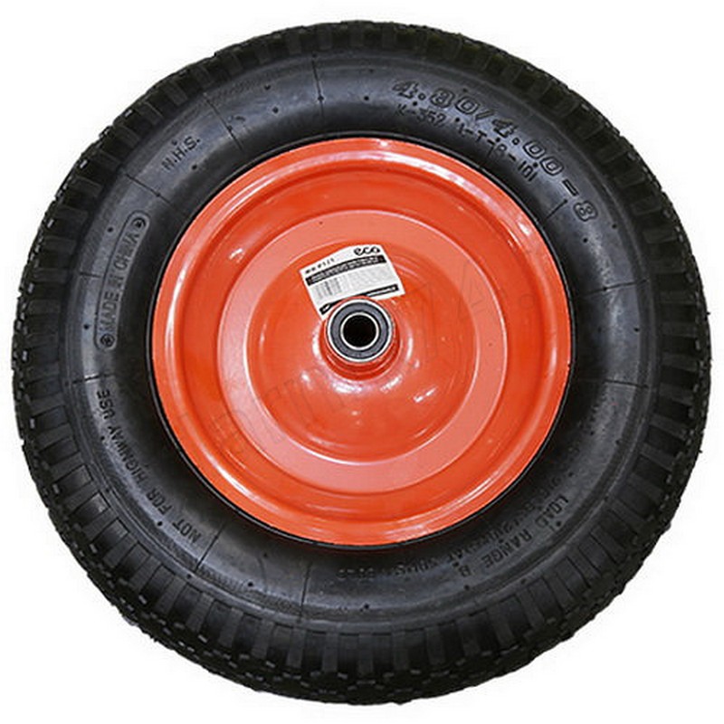 Колесо для тачки пневматич. 16" 4.00-8, d16х60мм