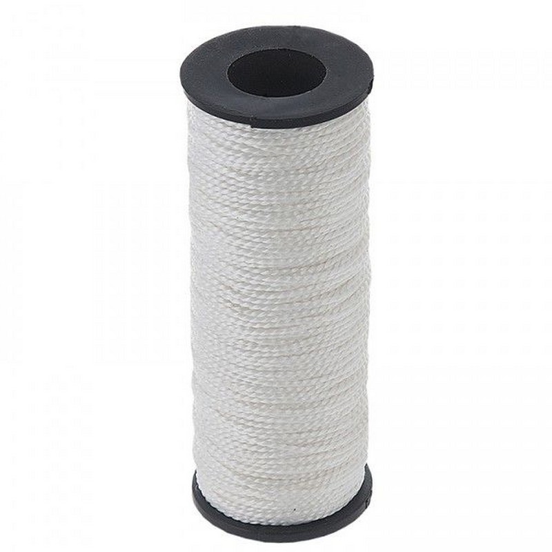 Нить капроновая на катушке 50м белая 