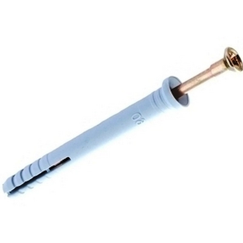 Дюбель-гвоздь 6х40 полипр. потай.манжет. SM-L 6х40