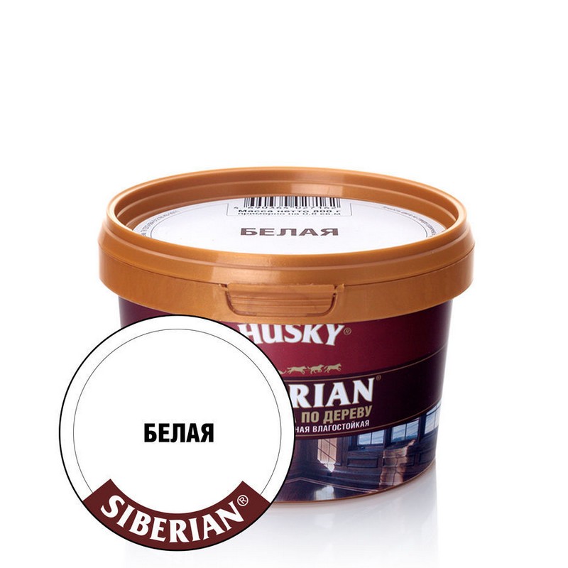 Шпатлевка по дереву белая Husky 0,4 кг