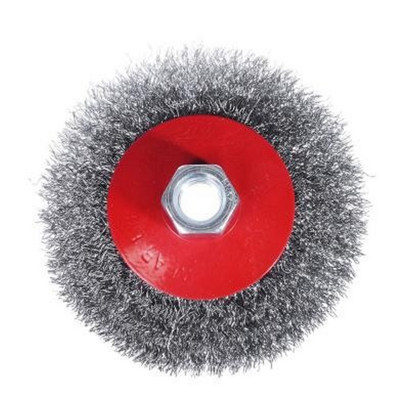 Кордщетка для МШУ 100мм М14 тарелкообр. мягкая Ермак 656-041