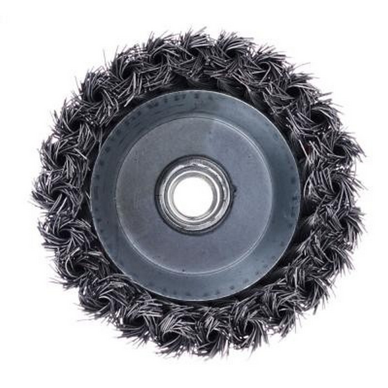 Кордщетка для МШУ 100мм М14 чашеобразная жесткая Ермак 656-047