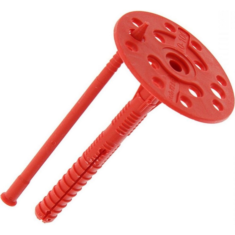 Дюбель для утеплителя 10х200 пласт.гвоздь