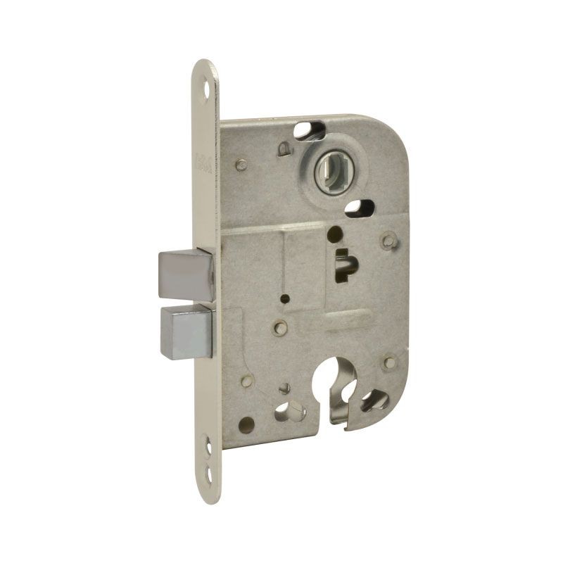 Замок врезной (КЗВ-118) 2018 PC (хром) под цилиндр