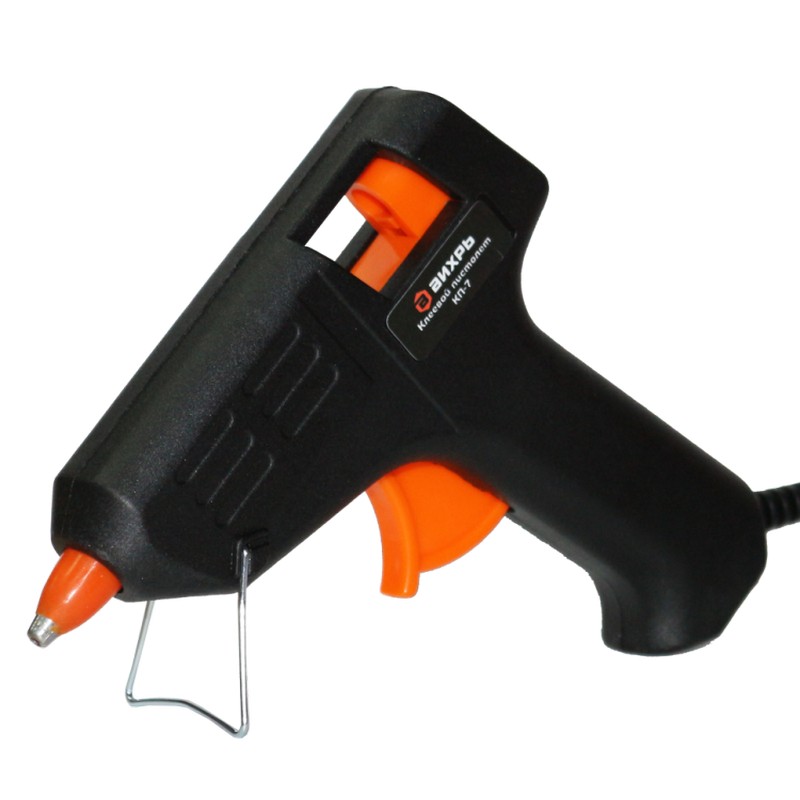 Пистолет клеевой 7мм 20вт ВИХРЬ КП-7