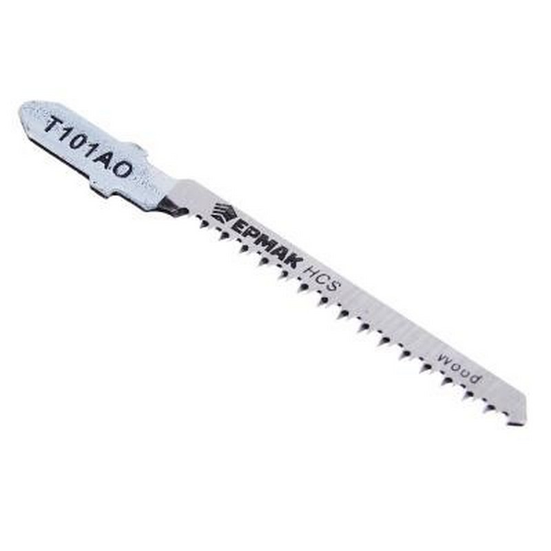 Полотно для эл.лобзика по дереву T101АО (5шт) 51х1,4мм HCS фиг.рез ЕРМАК 664-355
