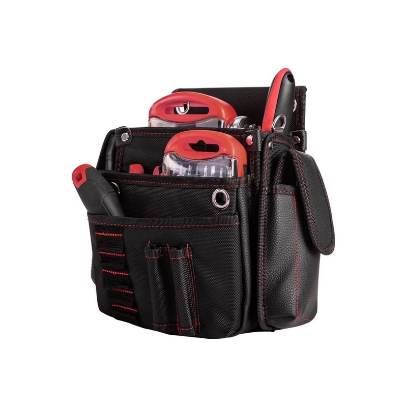 Сумка-пояс 250х250х110мм, 7 карм., ткань Оксфорд 600D Deli DL5865