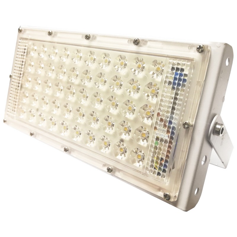 Прожектор LED "трансформер" 30вт 4000К 4000lm IP65 212х107х27мм белый APEYRON 05-41