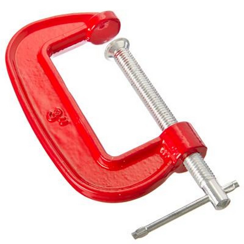 Струбцина тип G 75мм (3") ЕРМАК 668-023