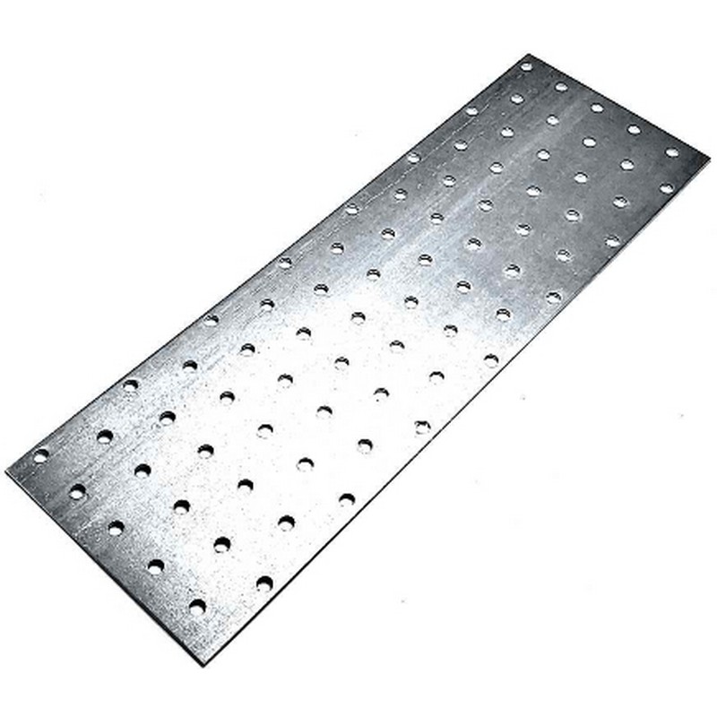 Пластина перф. 100х240х2 соединительная (70/10)