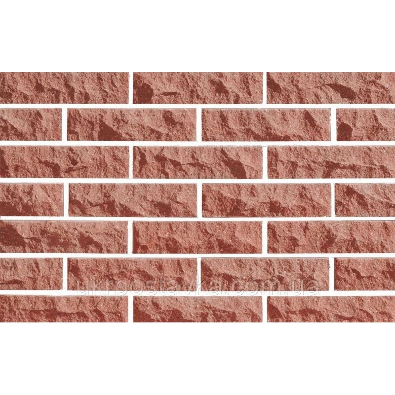 Плитка фасадная  (красная)