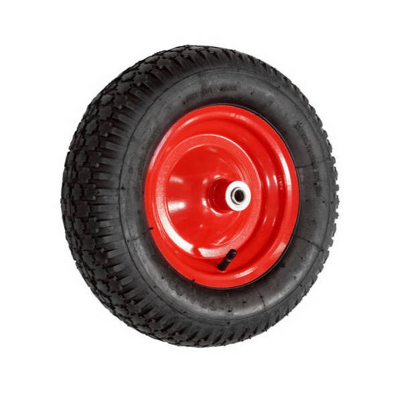 Колесо для тачки пневматич. 16" 4.00-8, d12х90мм 