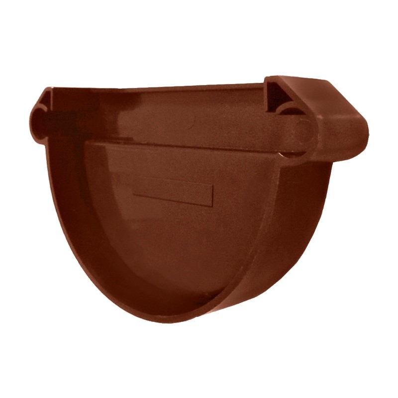 Заглушка желоба унив.клей (коричневый) MUROL