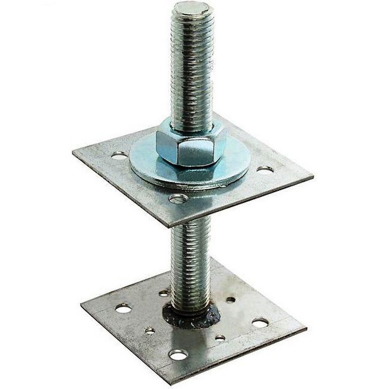 Анкер регулировочный по высоте М24 100мм h=200мм 