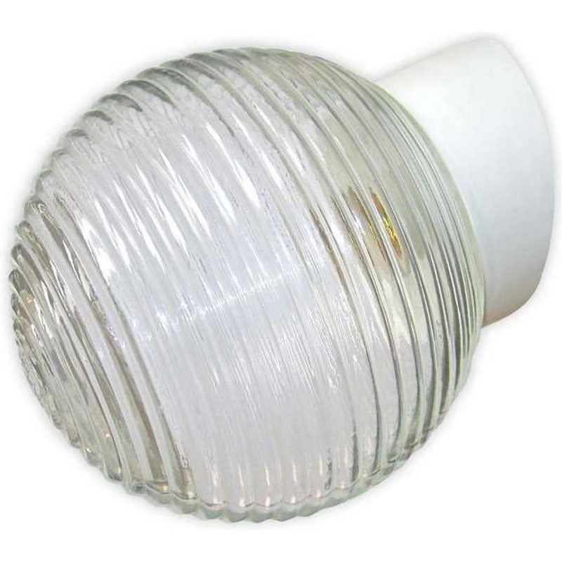 Светильник НББ 64-60-080 шар прозр.стекло накл.осн. "Кольца" (10)