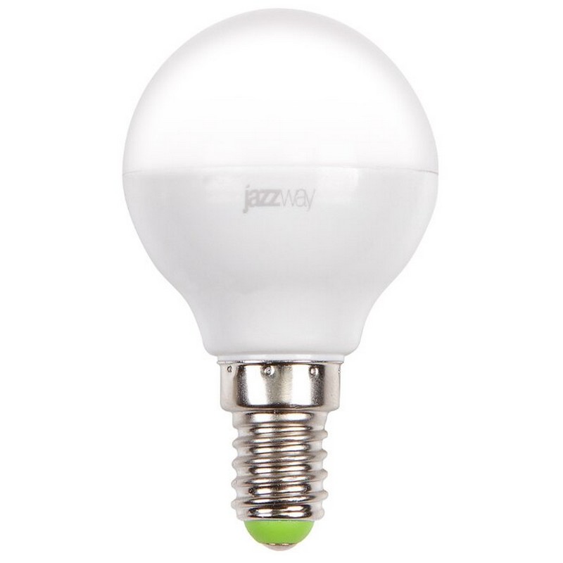 Лампа LED шар 7вт E14 3000К 530лм теп.свет JazzWay PLED-SP-G45