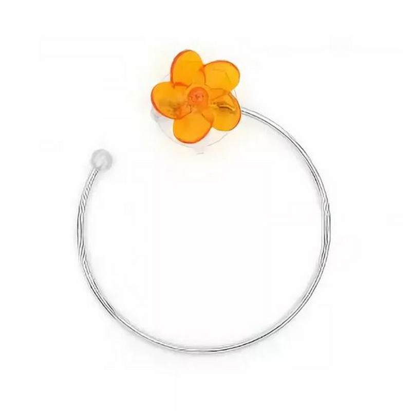 Держатель для полотенец кольцо на присосках Azure orange 240-09