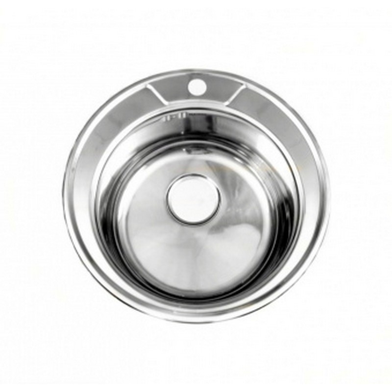 Мойка врезная нерж. M510  0,6*165