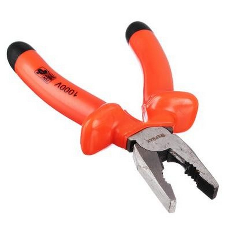 Плоскогубцы диэлектрические 180мм (до 1000в) ЕРМАК 661-060