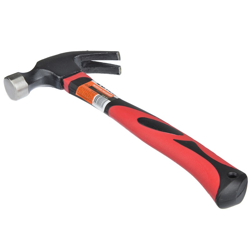 Молоток-гвоздодер 500г обрезин.рукоятка 335мм ЕРМАК 662-015