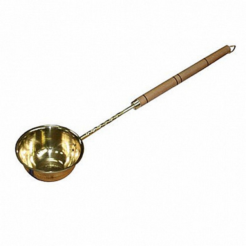 Черпак ДОБРЫНЯ 50 см латунь