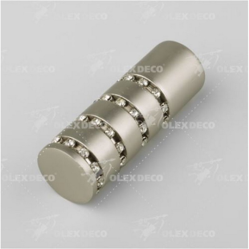 Наконечник ДОРАДО (2шт) к карнизу КОВКА ЛЮКС (хром) 16мм