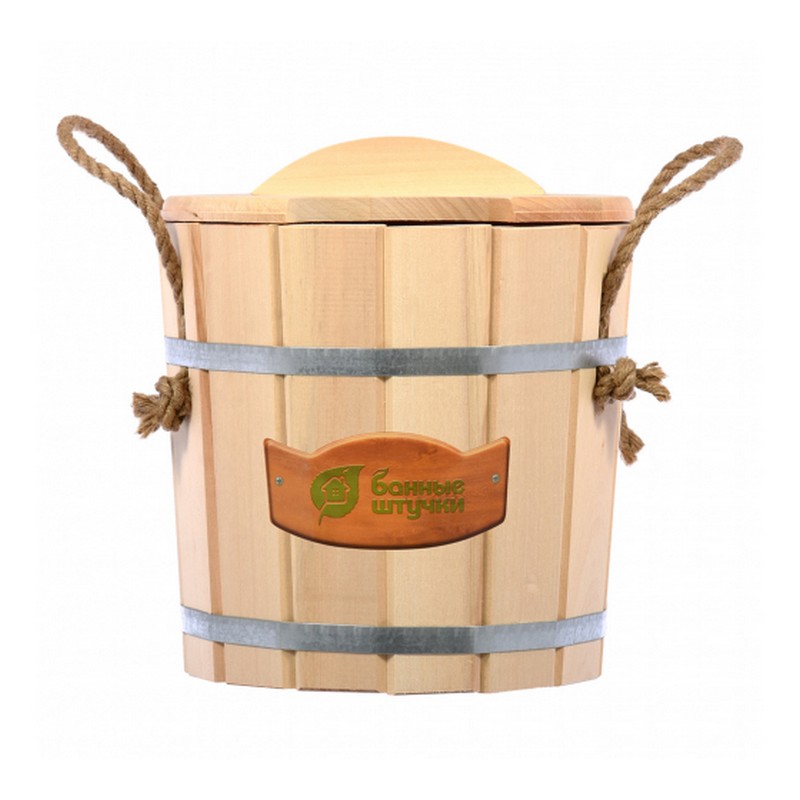 Запарник 9 л с крышкой.липа