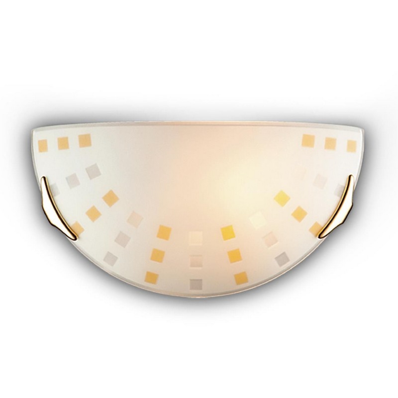 Светильник QUADRO AMBRA 1xE27 золото 063 SN06 084                                                                       