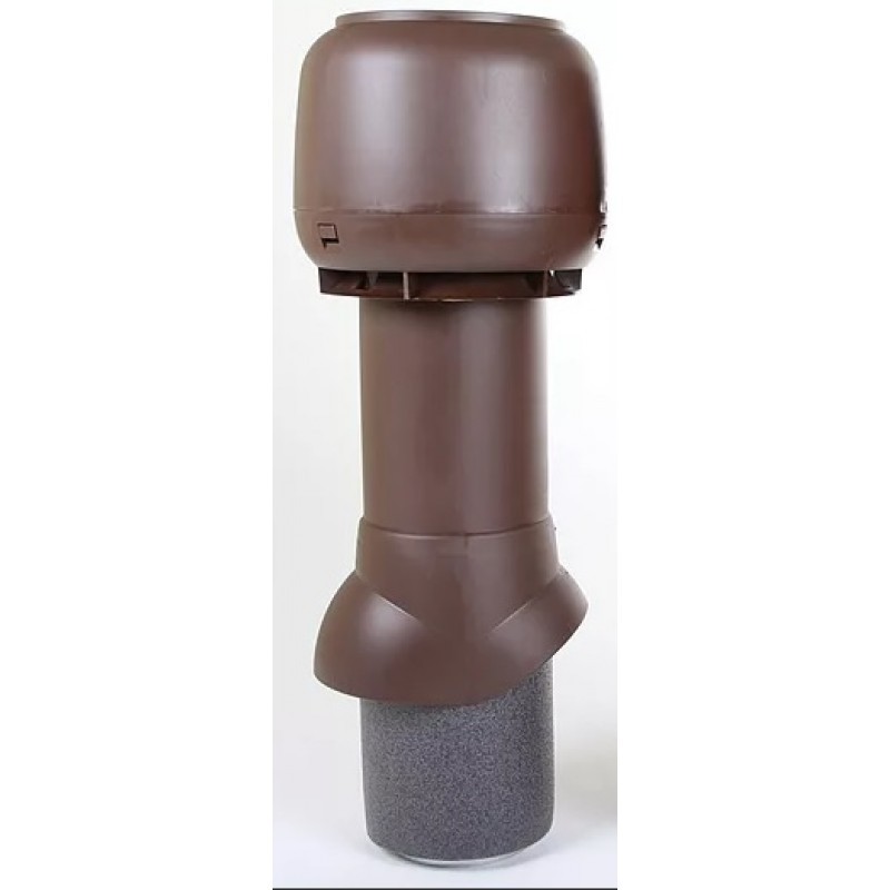Труба вентиляции в сборе 110/500 коричневая