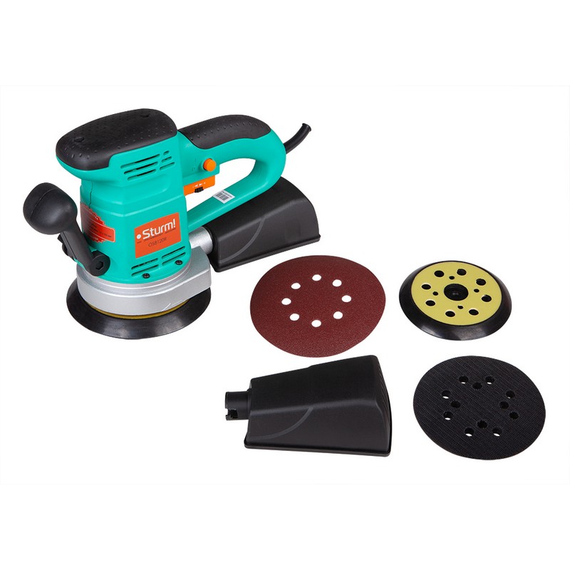 Шлифмашина эксцентриковая STURM OS8120R, 450вт 4000-13000об/мин