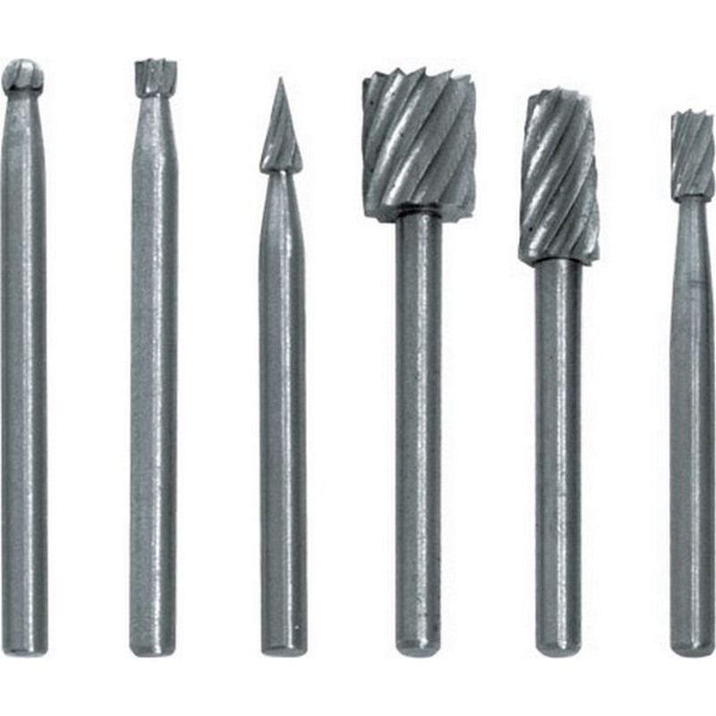 Шарошки (6шт) мини, по металлу FIT 36477