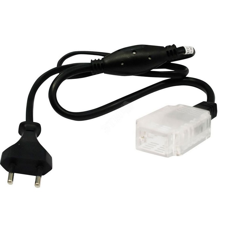 Шнур сетевой для дюралайта LED-F 3-жил. 0,8м FERON LD122 26094 (макс.100м)