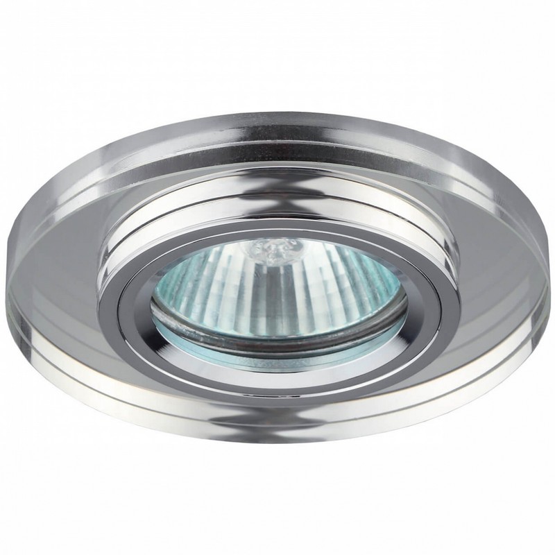 св-к встр. ЭРА DK7 CH/WH MR16 GU5.3 50вт зерк/хром